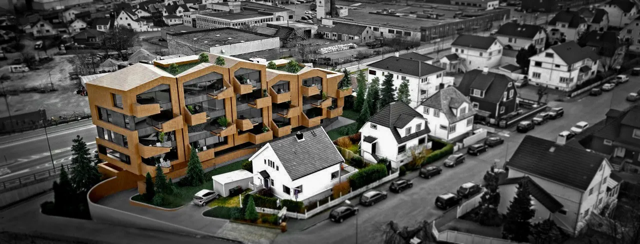 Hillevågsveien — Apartment buildings